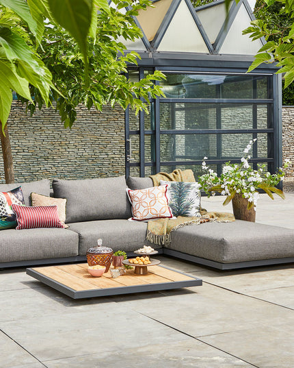 Kota Lounge set | Setup 3 | 2-seater with chaisse longue