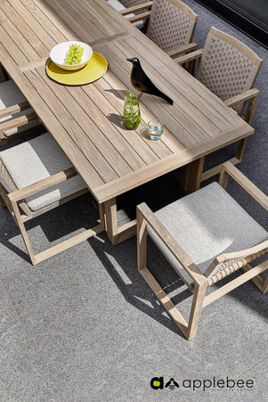 Antigua garden table | 240 x 95x 76 cm