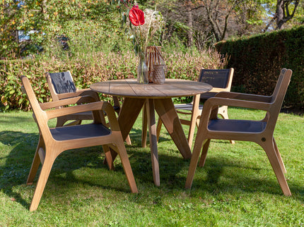 Norden Dining garden chair with textileen