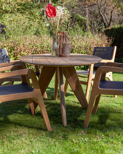 Norden Dining garden chair with textileen