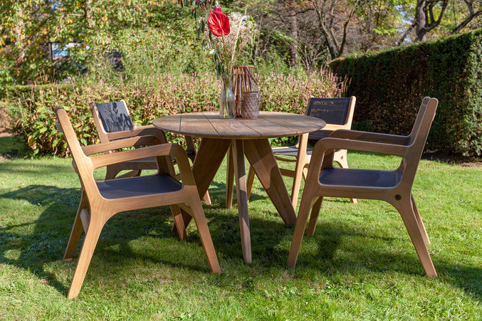 Norden Dining garden chair with textileen
