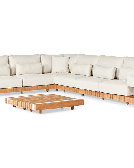 Lounge set Emar | Groot | natural pillows