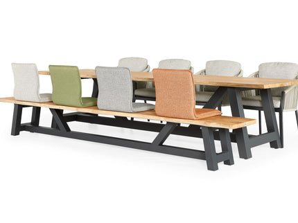 Viëste | Loose garden bench seat