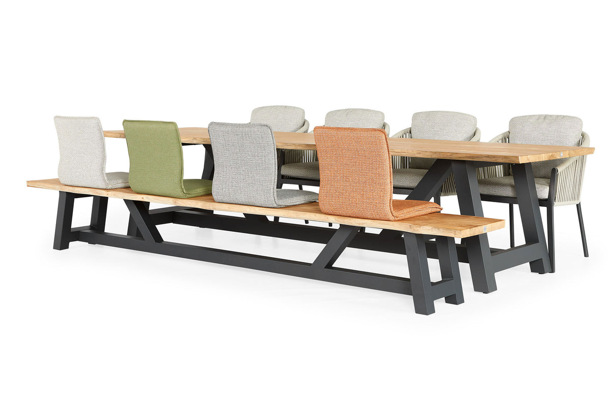 Viëste | Loose garden bench seat