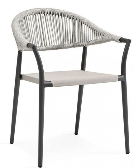 Matera garden chair Mat Royal Gray Frame | Showroom sale -50% discount