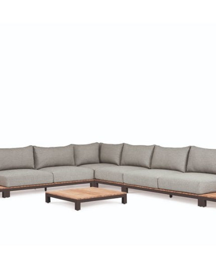 Evora Lounge set | Mat Royal Gray | Large corner arrangement