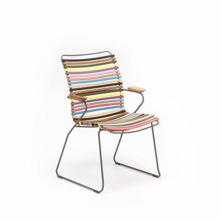 Click garden chair | High back | Various colors