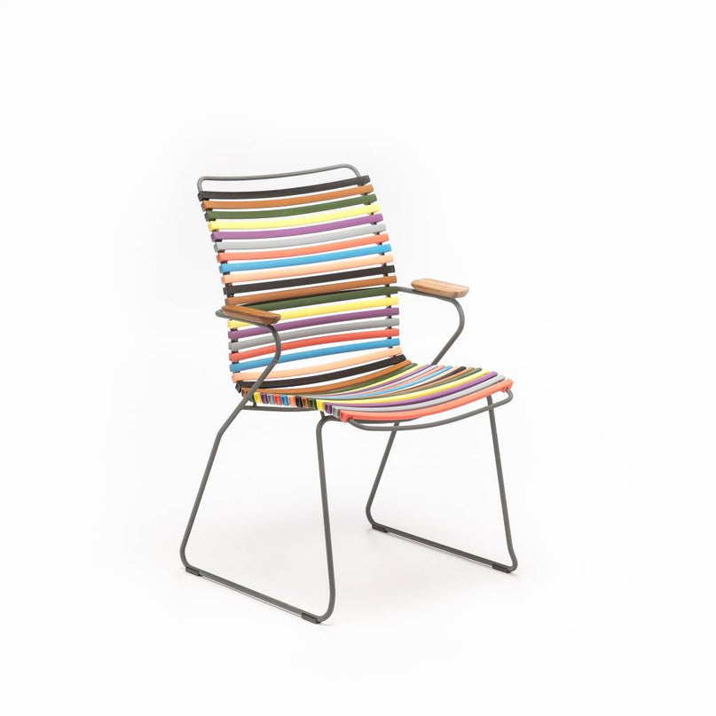 Click garden chair | High back | Various colors