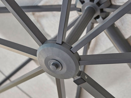 Palmoli Floating parasol | 2 sizes available | Grey