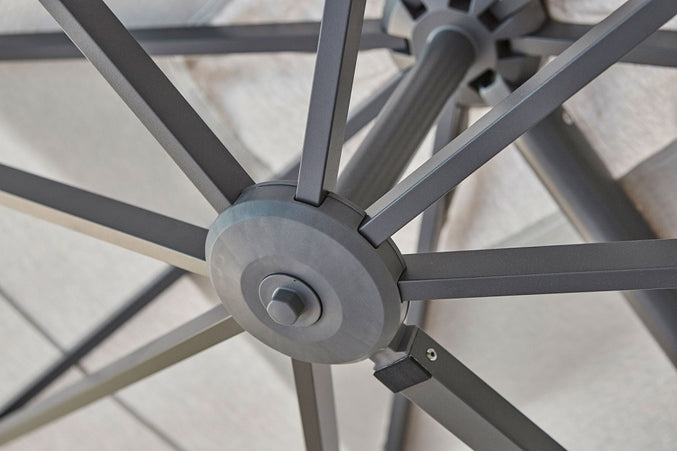 Palmoli Floating parasol | 2 sizes available | Grey
