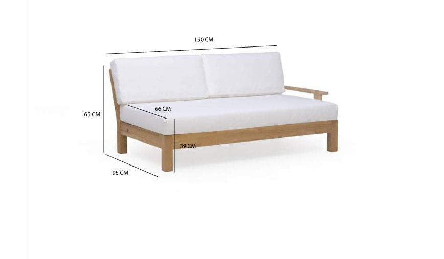 Coffee Bay Lounge | 2-seater bank