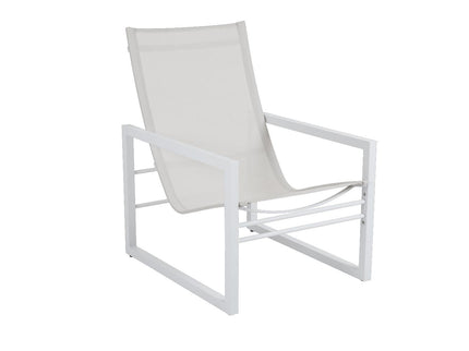 Vevi lounge chair aluminum | Brafab