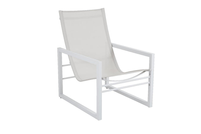 Vevi lounge chair aluminum | Brafab