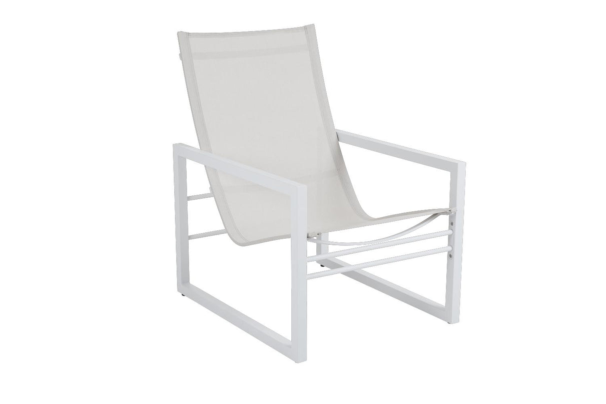 Vevi lounge chair aluminum | Brafab