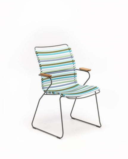Click garden chair | High back | Various colors