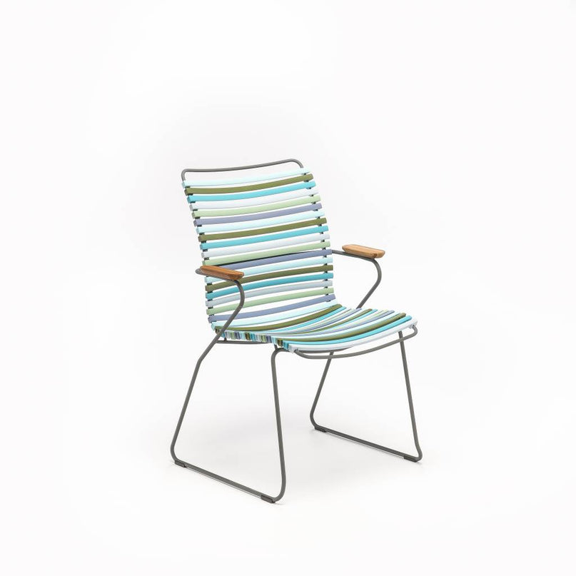 Click garden chair | High back | Various colors