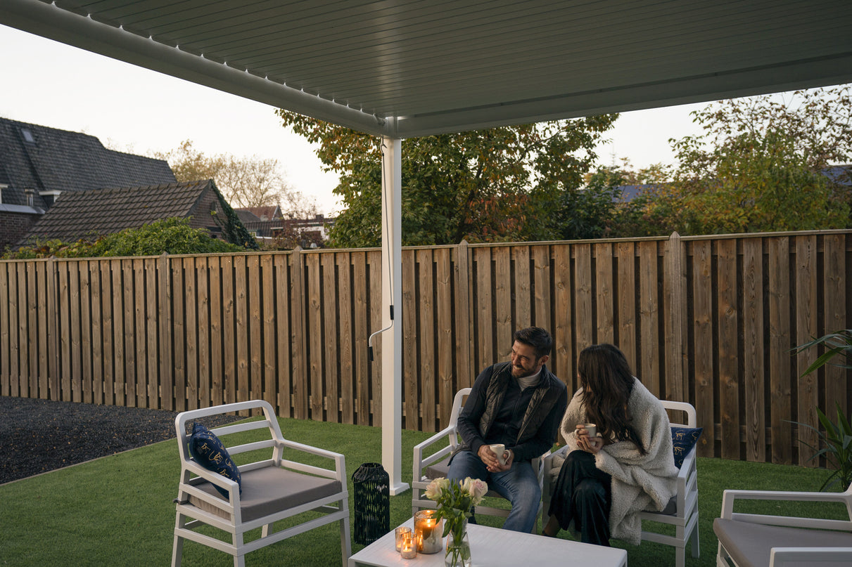 Rota | Terrace covering | Mat Gray | 360x720x250cm