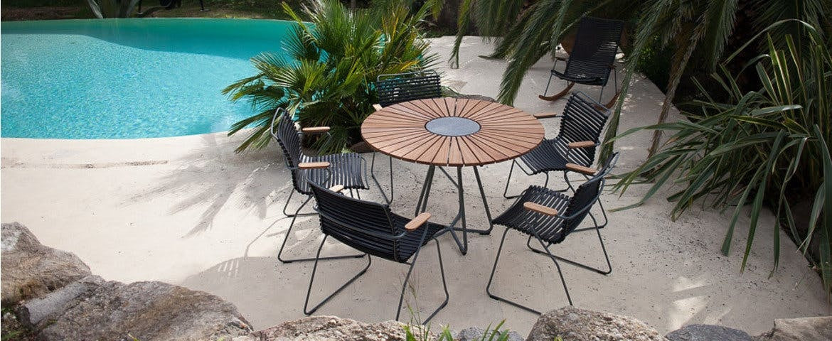 Circle garden table | Ø 110 cm