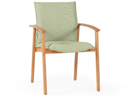 Florine garden chair Teak Frame | 5 dust colors available