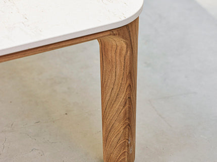 Coffee table aspect | 120x60cm | Taverin White