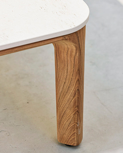Coffee table aspect | 120x60cm | Taverin White