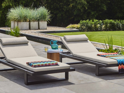 Nardo Sunlounger | Aluminum 2 colors available | Incl. to kiss