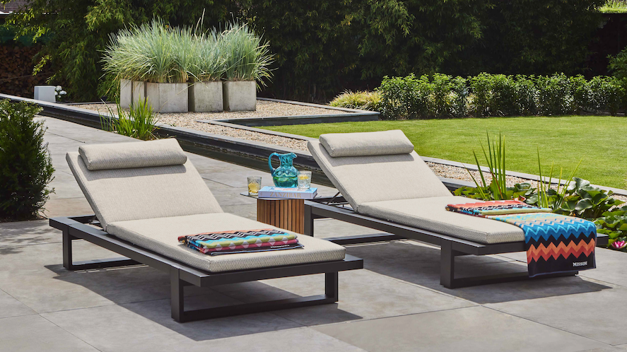 Nardo Sunlounger | Aluminum 2 colors available | Incl. to kiss
