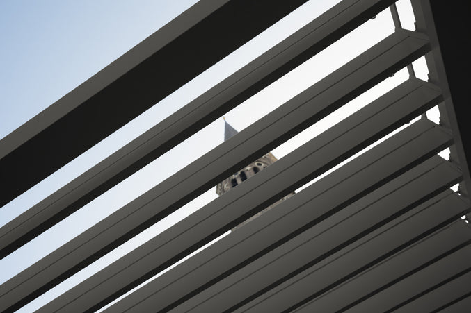 Rota | Terrace covering | Mat Gray | 300x300x250cm