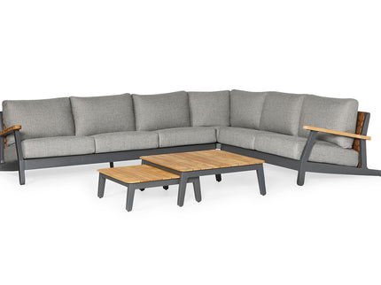 Siena Lounge set | Mat Royal Gray Frame