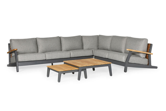Siena Lounge set | Mat Royal Gray Frame