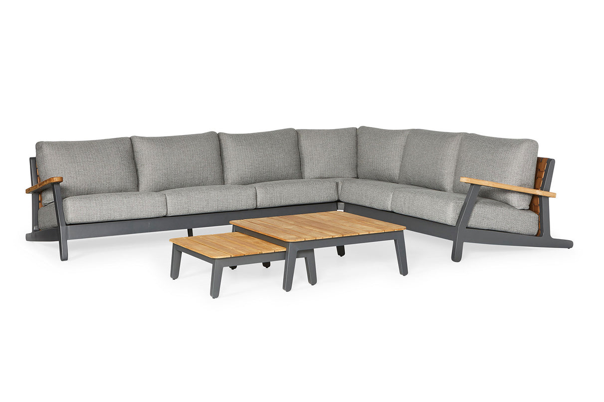 Siena Lounge set | Mat Royal Gray Frame