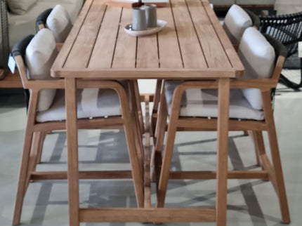 Garden set Flexx | Counter table with 4 counter chairs