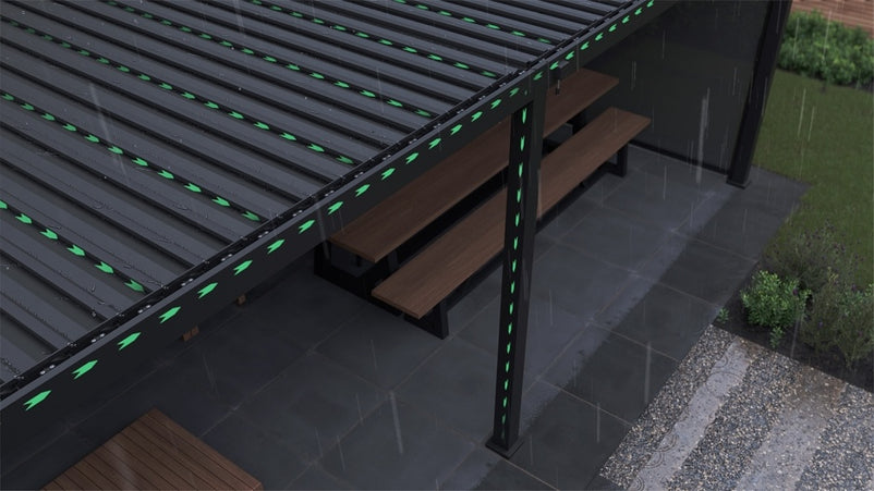 Alvaro roof 300x363x250 | 2 colors available