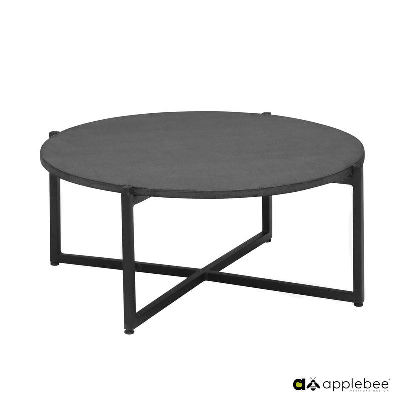 Soul coffee table 74x30 cm | Concrete Bronze