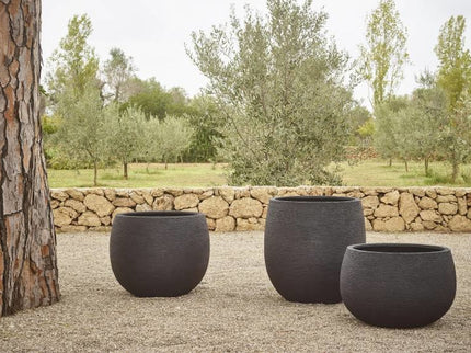 Terra Balloon | Color Nero | Plants pots Jardinico | 3 sizes