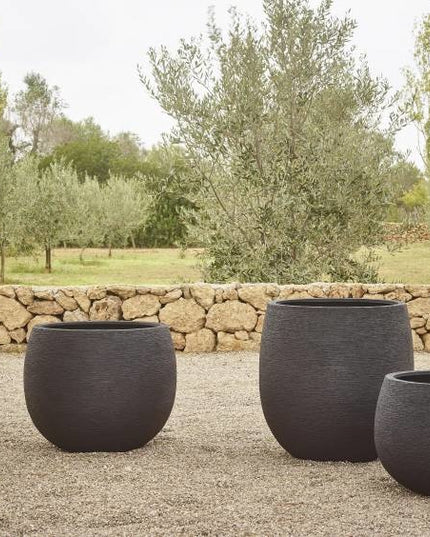 Terra Balloon | Color Nero | Plants pots Jardinico | 3 sizes