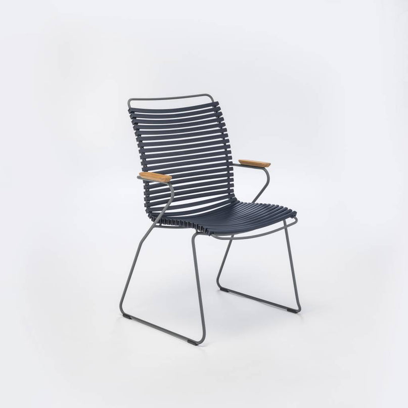 Click garden chair | High back | Various colors