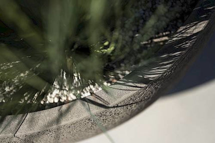 Terra Cerchio | Color Nero | Plants pots Jardinico | 2 sizes