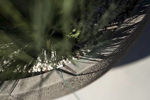 Terra Cerchio | Color Nero | Plants pots Jardinico | 2 sizes