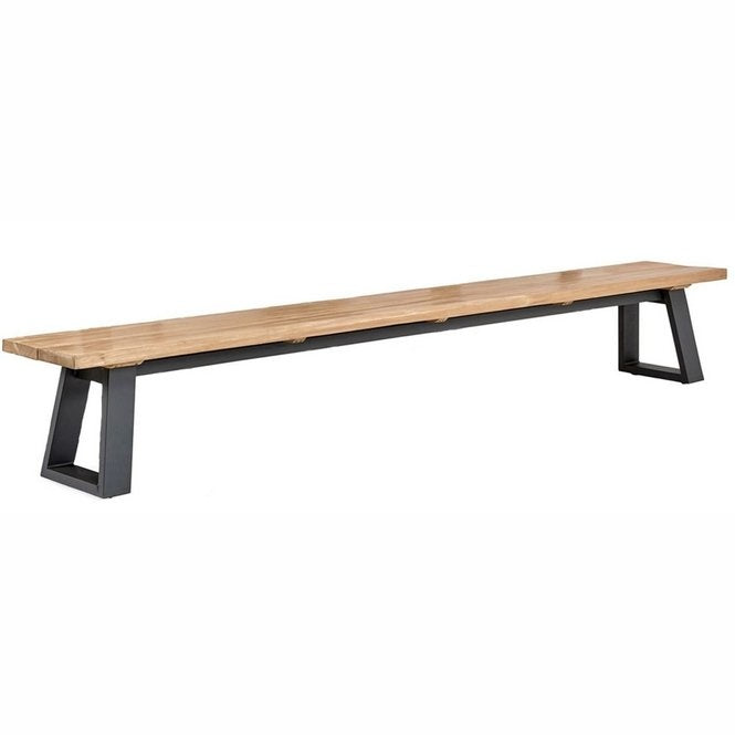 Tomar Garden Bank | 3 sizes available | Mat Royal Gray Frame