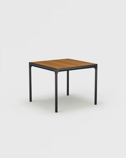 Four garden table | 4 different sizes Black aluminum