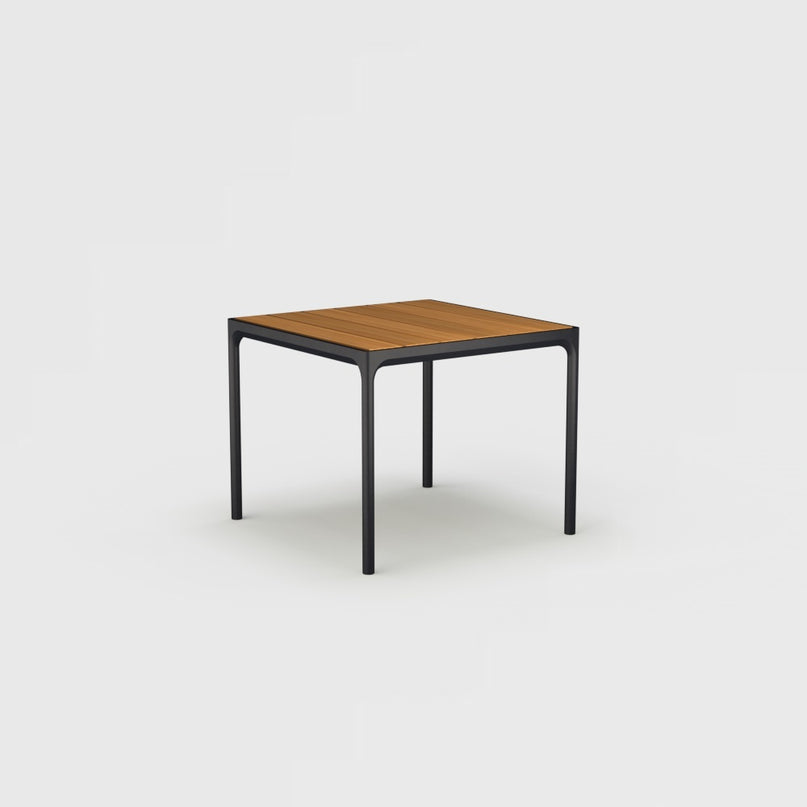 Four garden table | 4 different sizes Black aluminum
