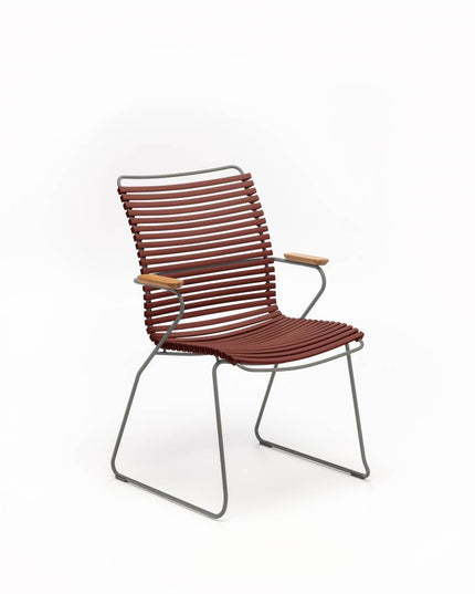 Click garden chair | High back | Various colors