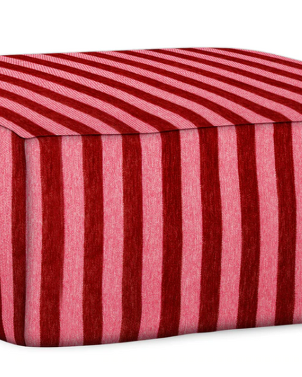 Palais | outdoor ottoman Jackie Bordeaux