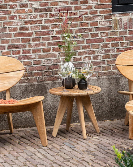 Durban lounge chair with Hocker
