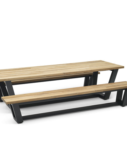 George Table | Teak & aluminum 280 cm
