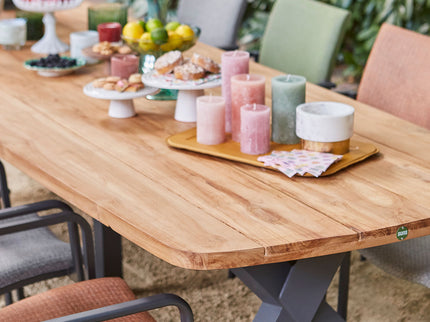 Anzio Garden chair | Mat Royal Gray