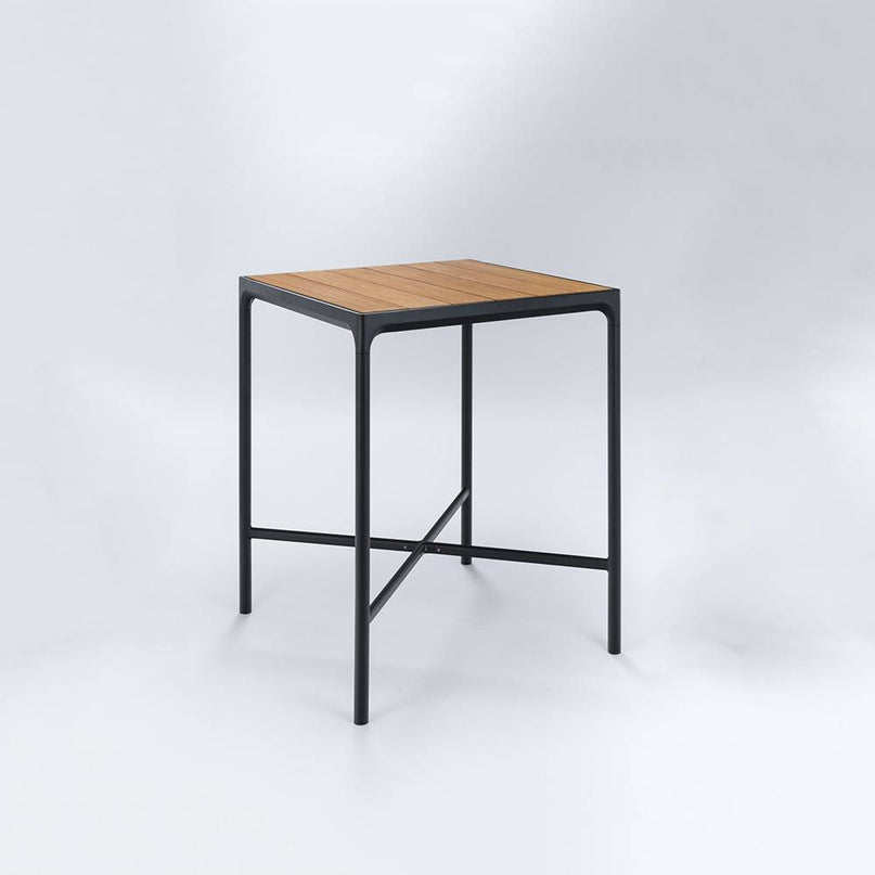 Four bar table 90 x 90 cm