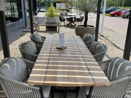 Showroom Sale | Palermo 280 x 100 | 6x Avero garden chair