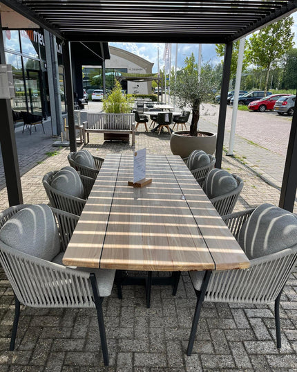 Showroom Sale | Palermo 280 x 100 | 6x Avero garden chair